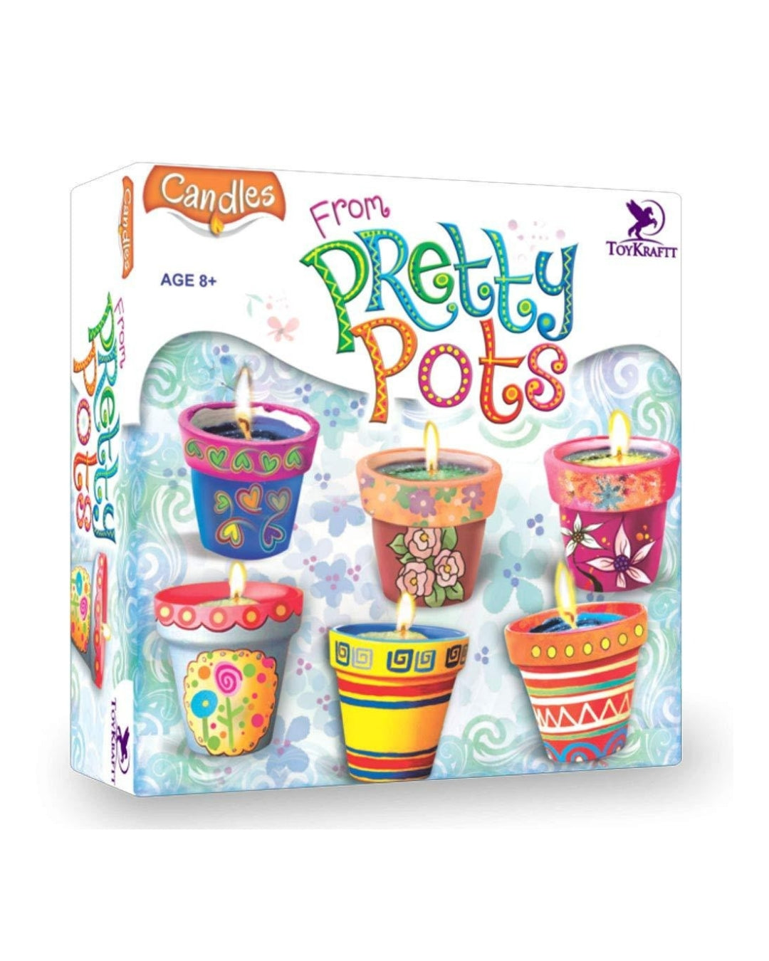 Candles From Pretty Pots