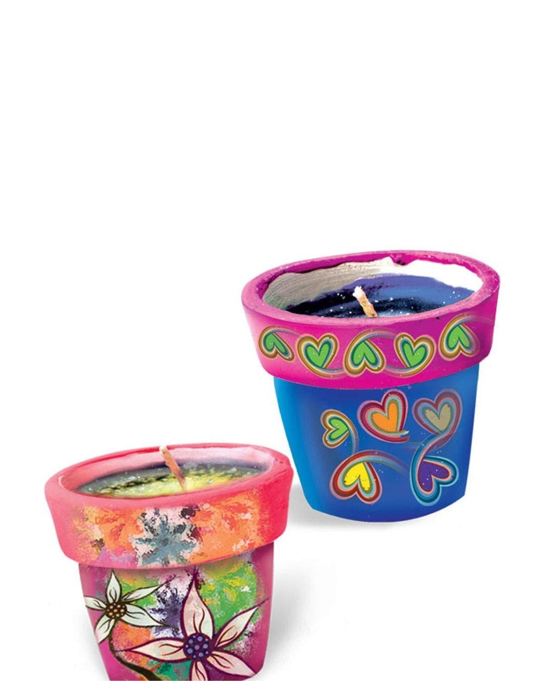 Candles From Pretty Pots