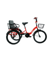 Three Wheels Bicycles With 2 Seats (20 Inch)