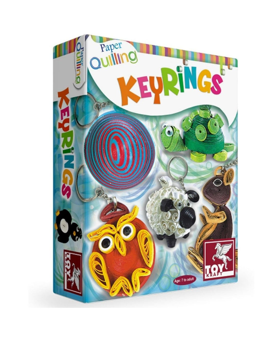 Paper Keyrings