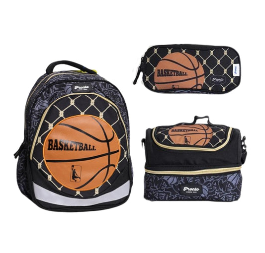 Pronto Basketball School Bag Set (17 Inch)