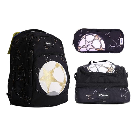 Pronto Football School Bag Set (18 Inch)