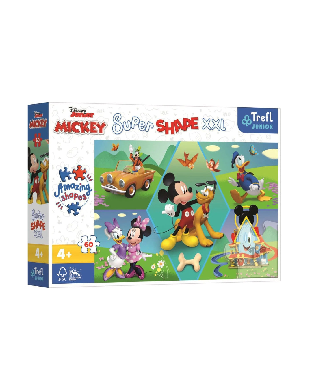 Mickey Mouse Super Shape XXL (60 Pieces)