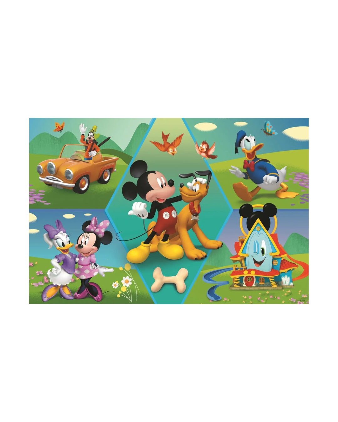 Mickey Mouse Super Shape XXL (60 Pieces) – TOYS 4 LESS