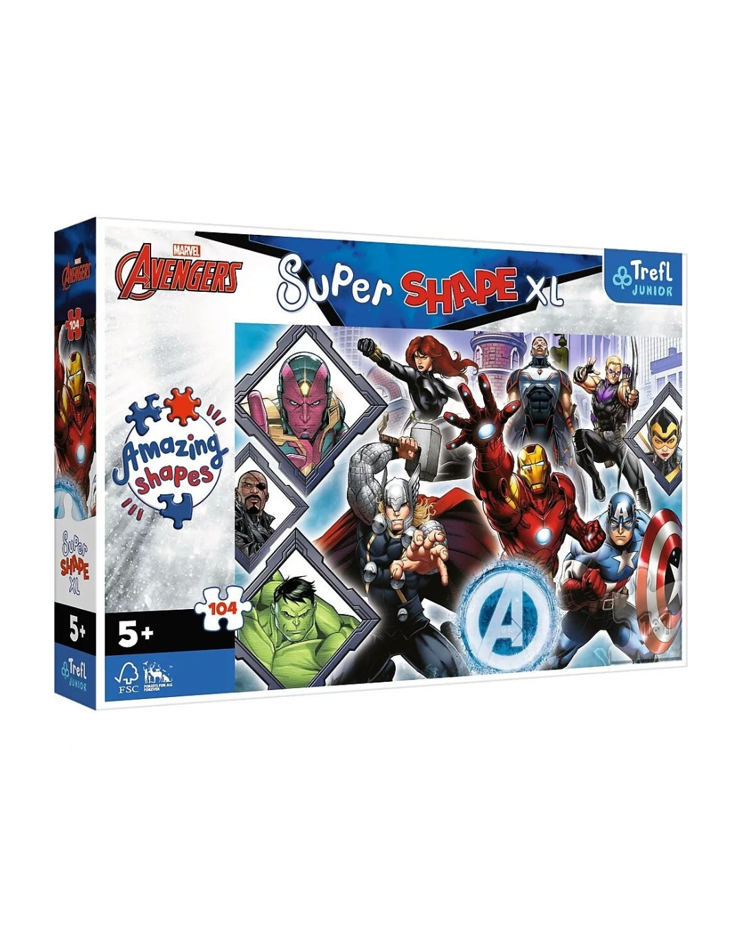 Your Favorite Avengers Puzzle (104 Pieces)