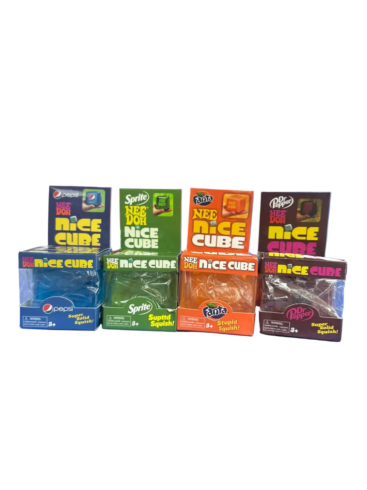NeeDoh Nice Cube Soda-Themed Squish Toy (Assorted)