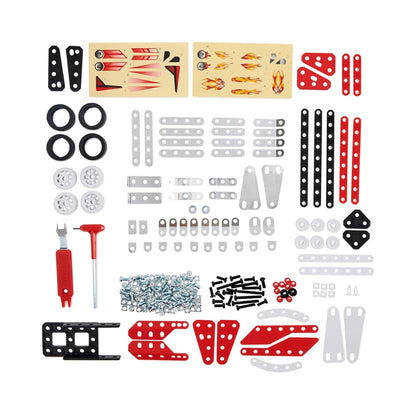 Meccano 10-in-1 Racing Vehicles Set