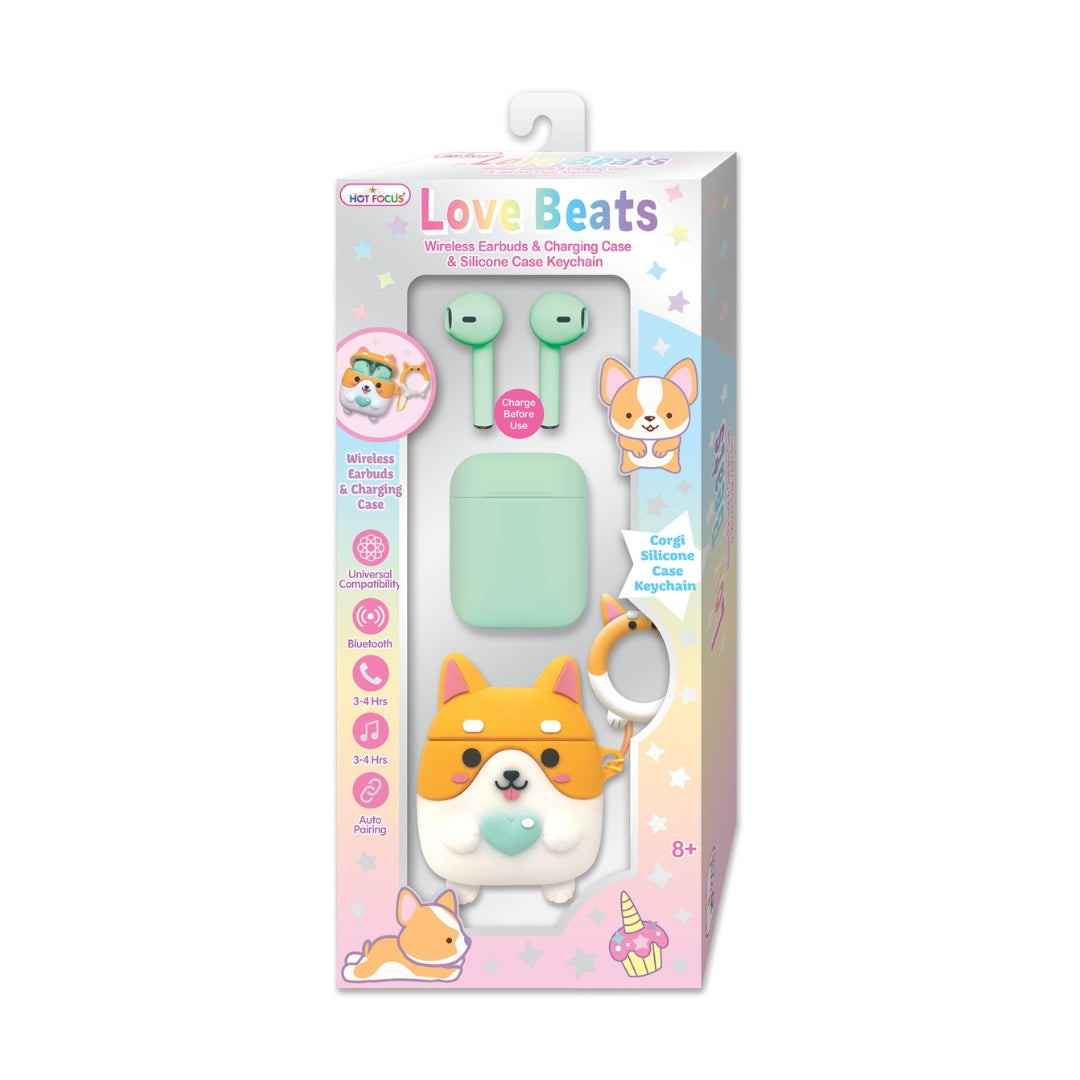 Love Beats Corgi Earbud Set