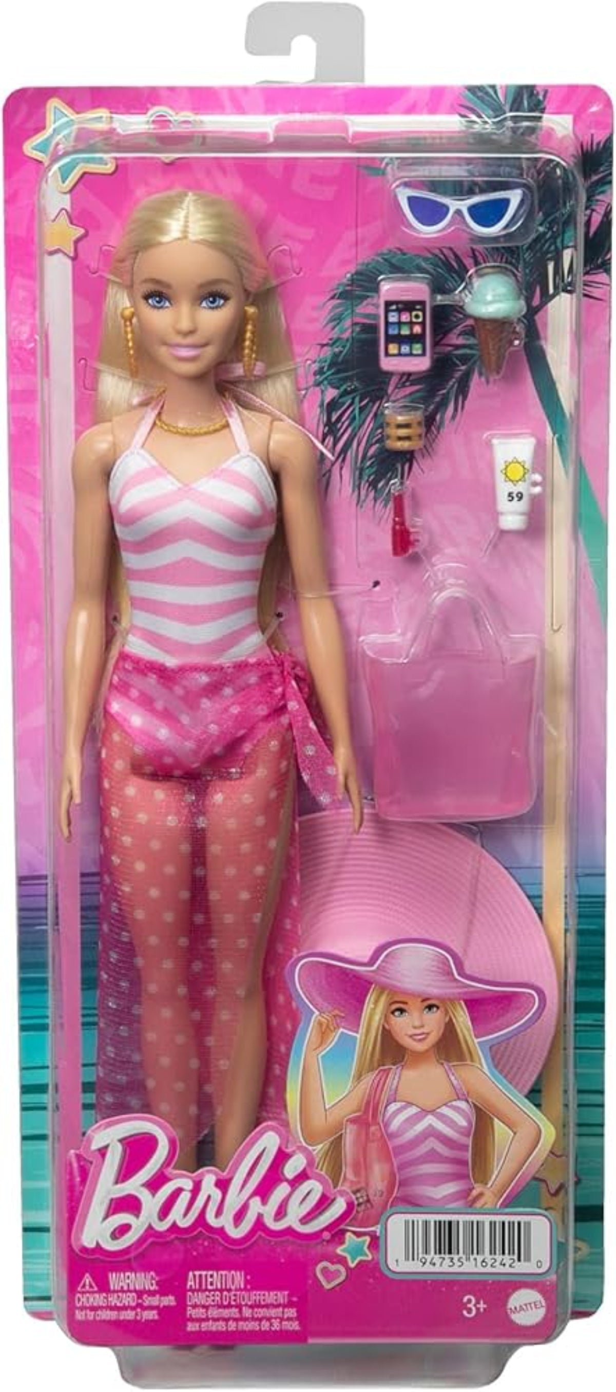 Barbie Beach Doll with Accessories