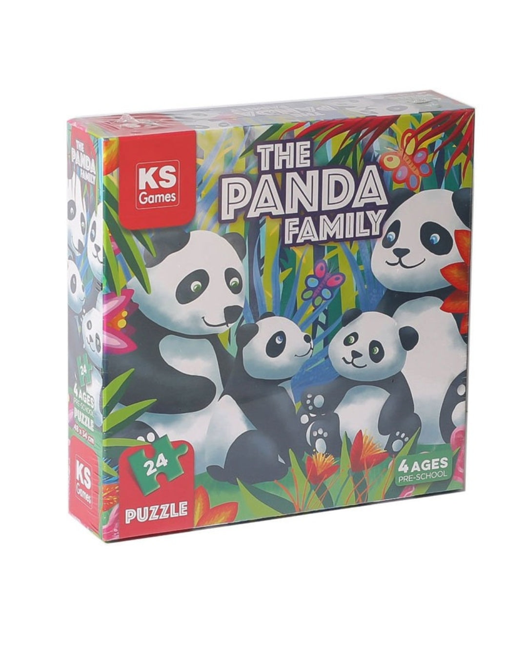 The Panda Family Puzzle (24 Pieces)