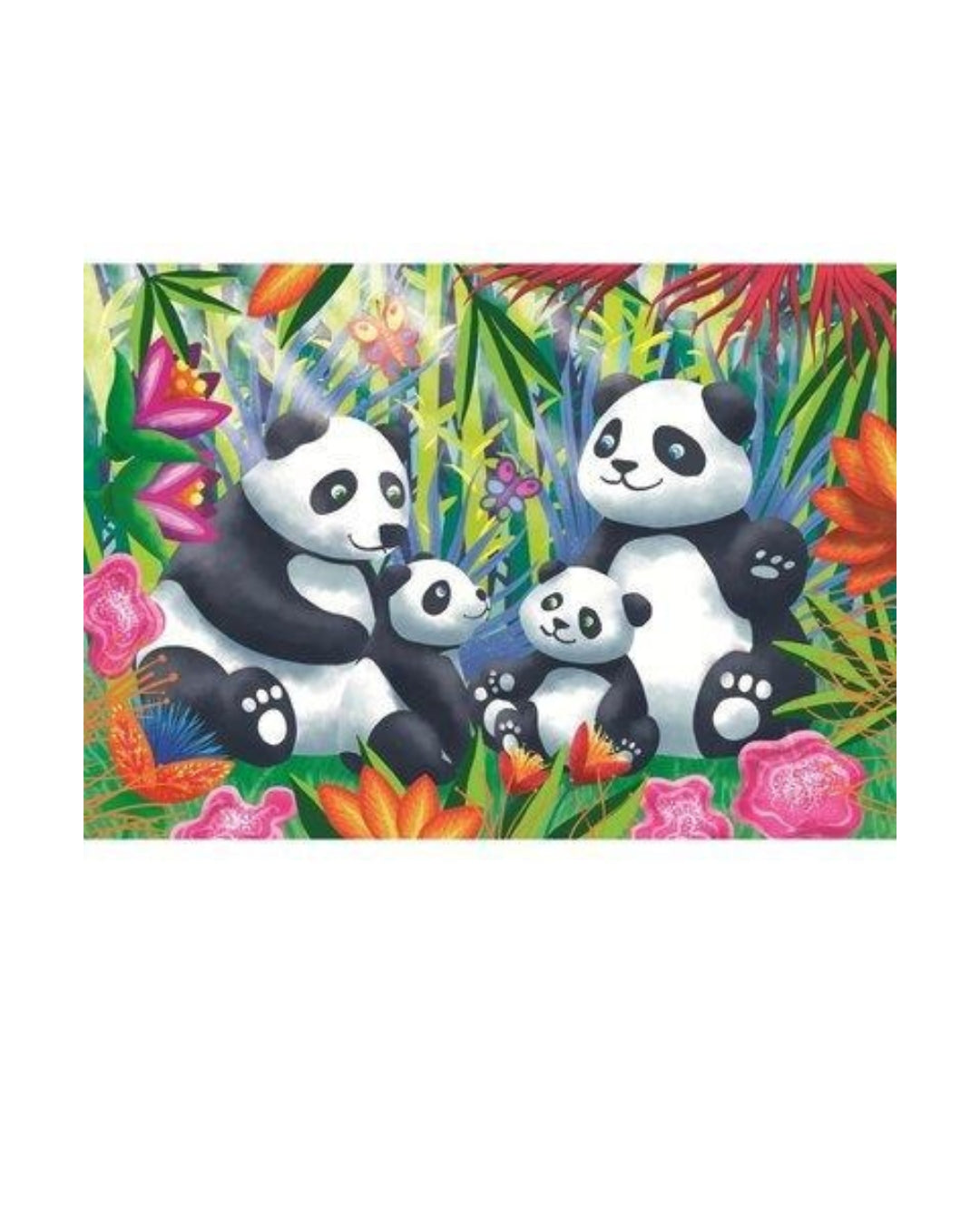 The Panda Family Puzzle (24 Pieces)