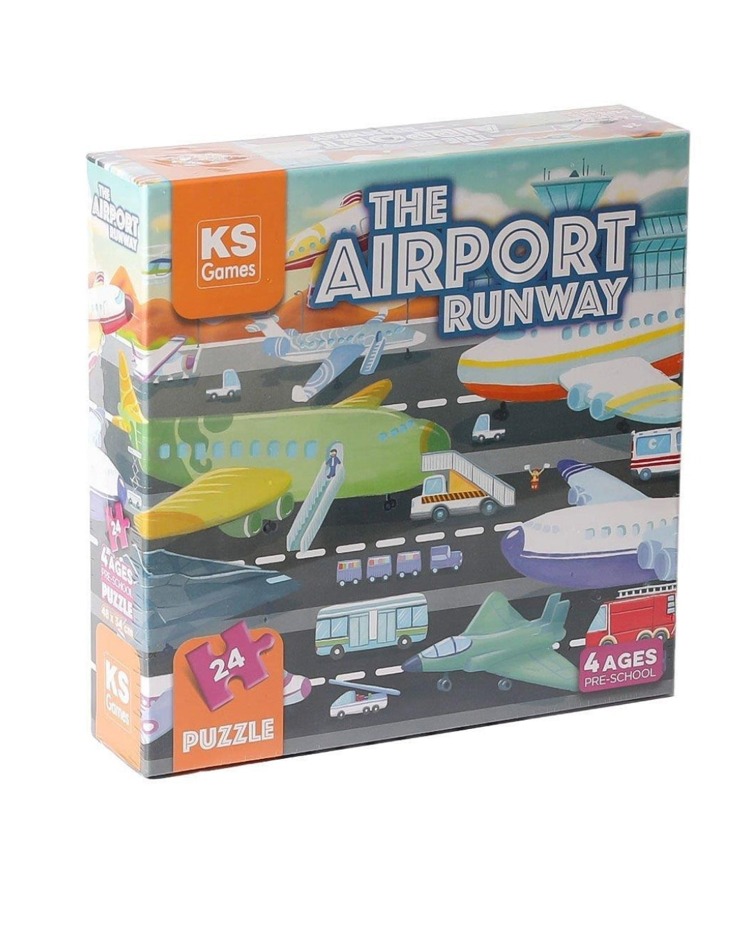 The Airport Runway Puzzle (24 Pieces)