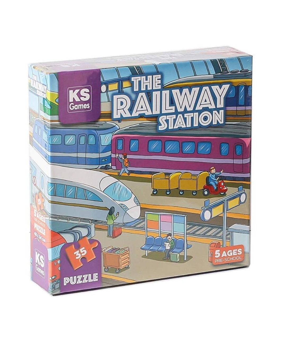 The Railway Station Puzzle (35 Pieces)