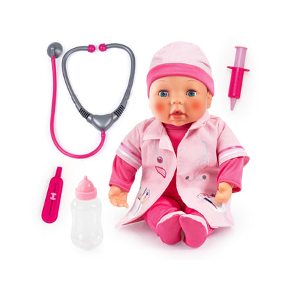 Bayer Doctor Set Doll With Led (38 cm)