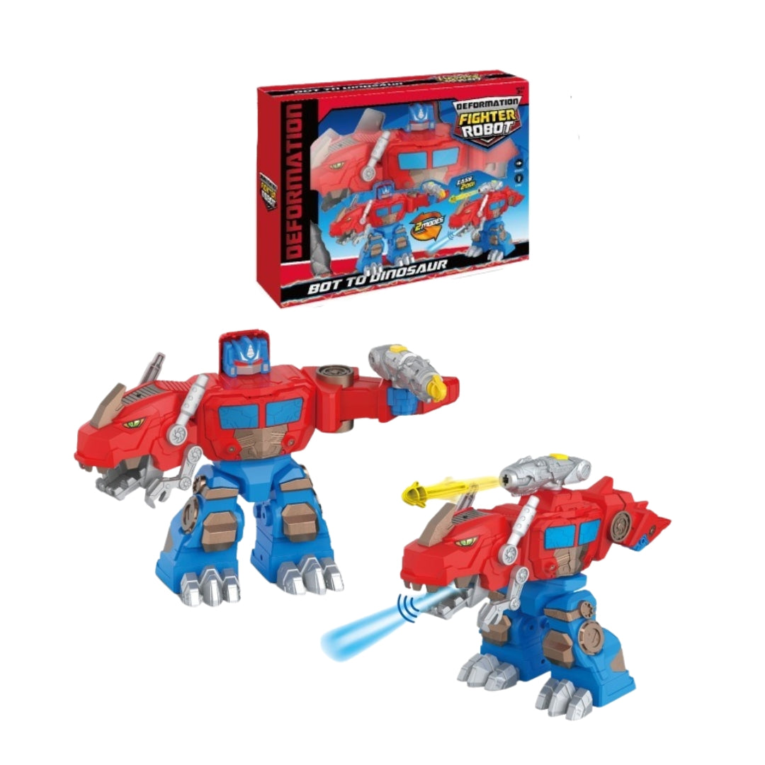 Deformation Transformers Dino Robot