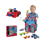 Deformation Transformers Fighter Robot