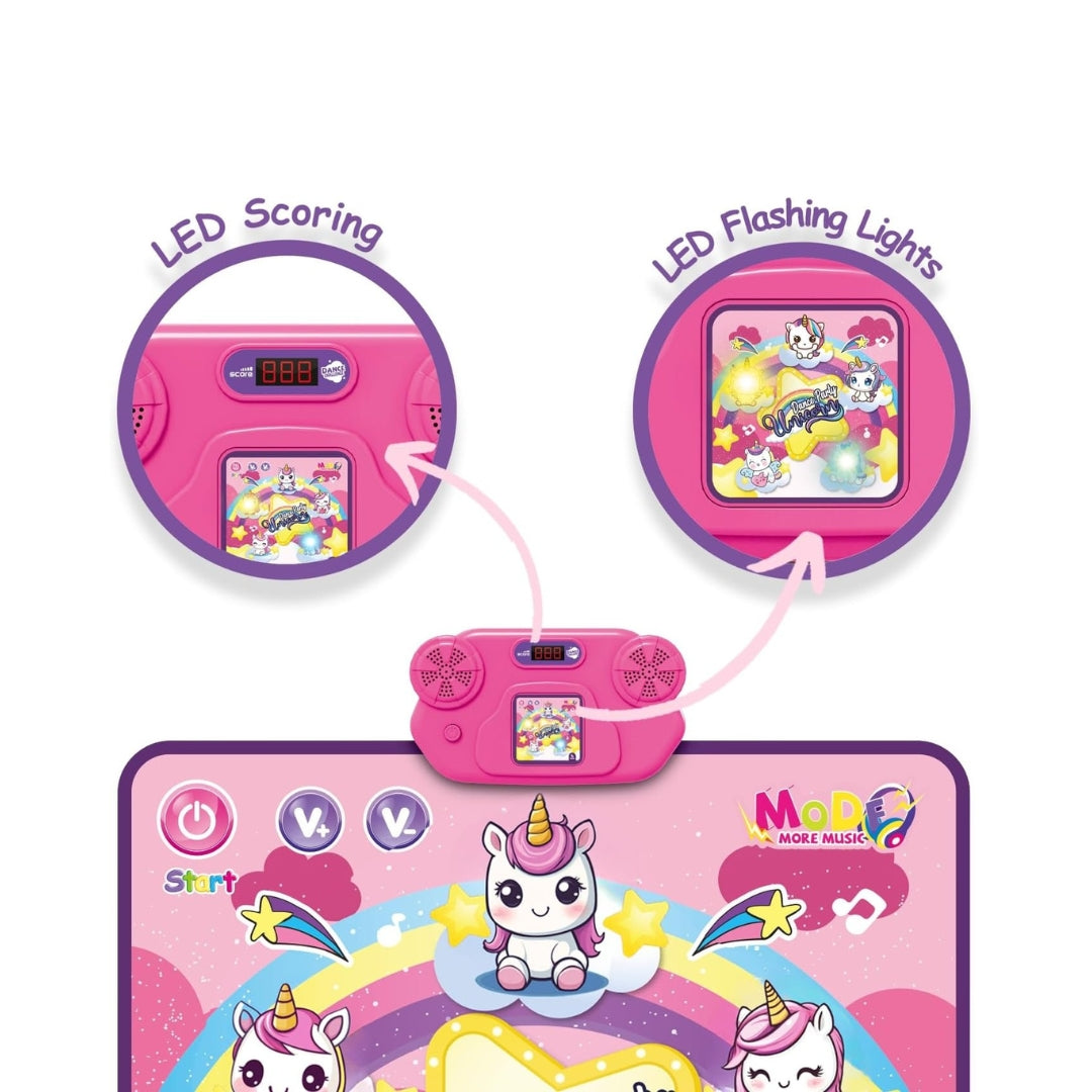 Unicorn Dancing Challenge Mat