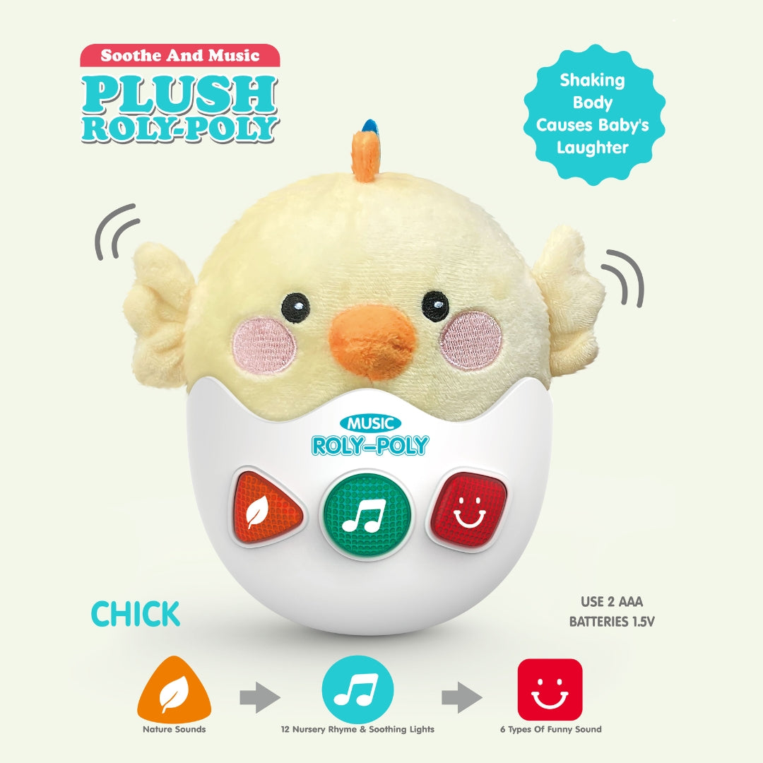 Musical Plush Roly-Poly – TOYS 4 LESS