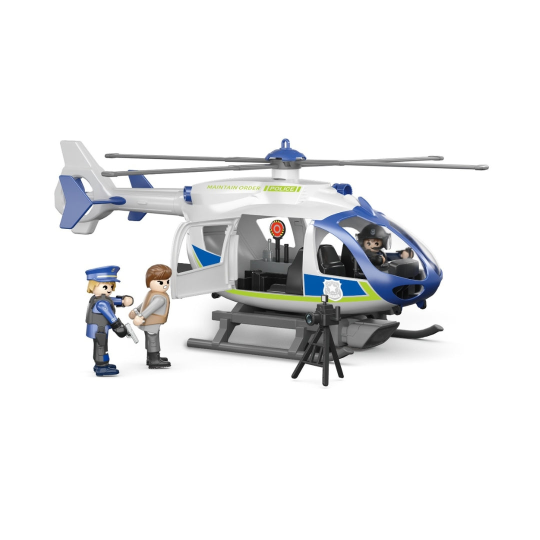 Power Planet Police Helicopter