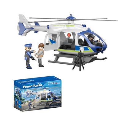 Power Planet Police Helicopter