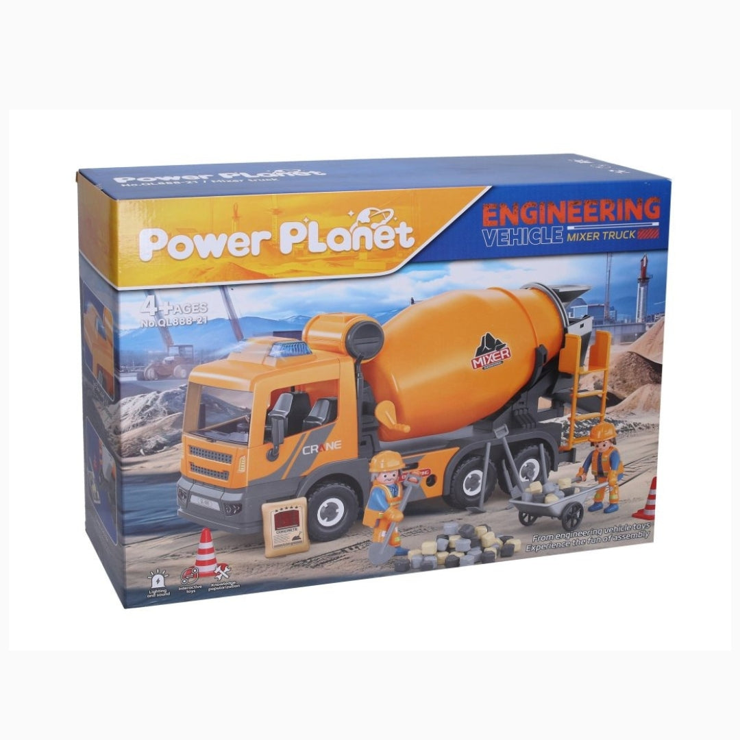 Power Planet Engineering Vehicle Mixer Truck