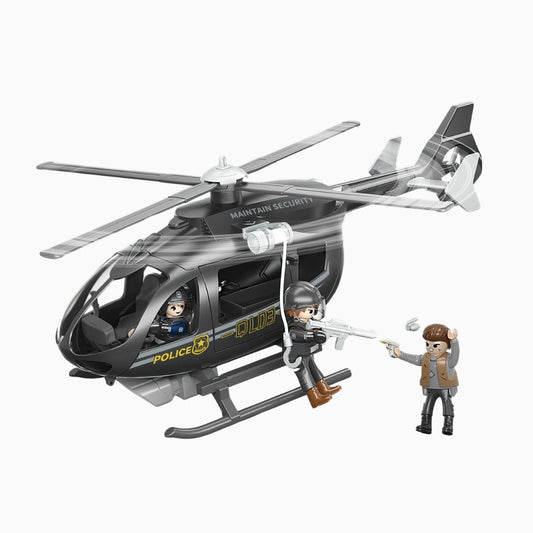 Power Planet City Police Helicopter