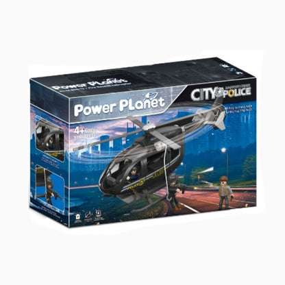 Power Planet City Police Helicopter