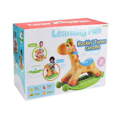 Learning Fun 2 in 1 Rocking and Rolling Giraffe