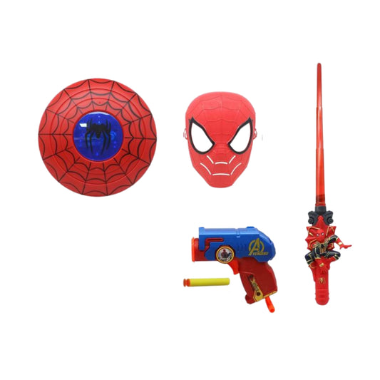 Avengers 4 In 1 Spiderman Shooting Game