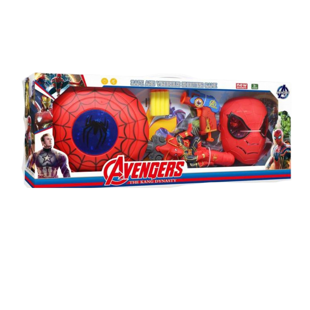 Avengers 4 In 1 Spiderman Shooting Game