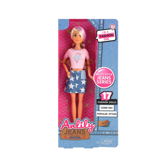 Anlily Jeans Fashion Doll