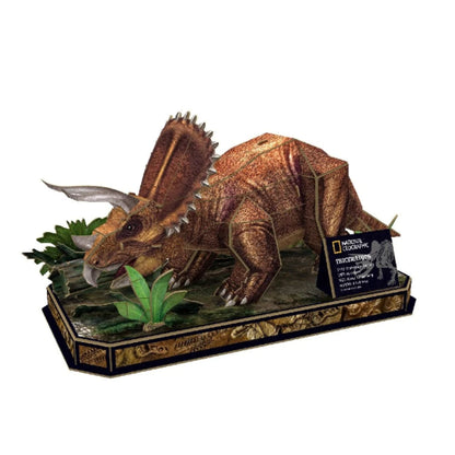 Cubic Fun 3D Puzzle Triceratops (44 Pieces)