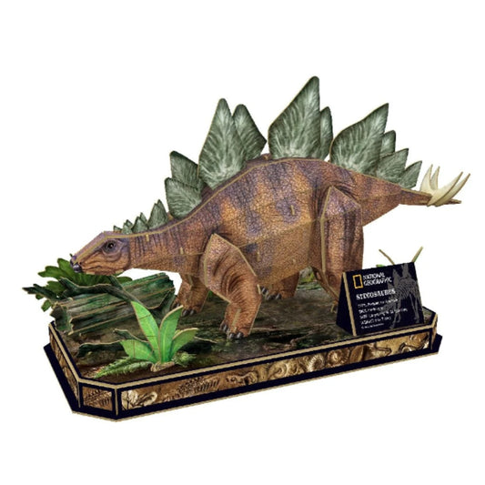 Cubic Fun 3D Puzzle Stegosaurus