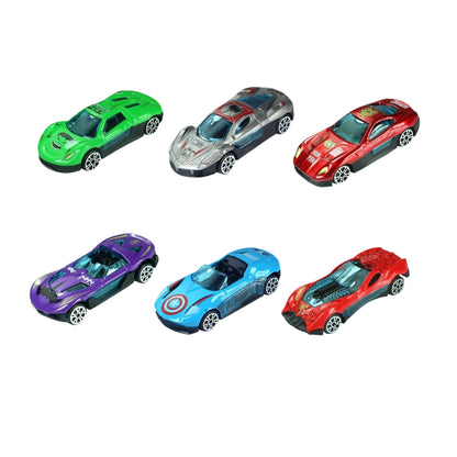 Avengers Diecast Cars 6 Pieces