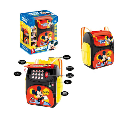 Mickey Mouse Backpack Piggy Bank