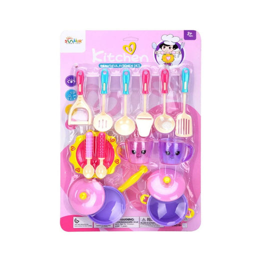 Girly Kitchen Set 15 Pcs