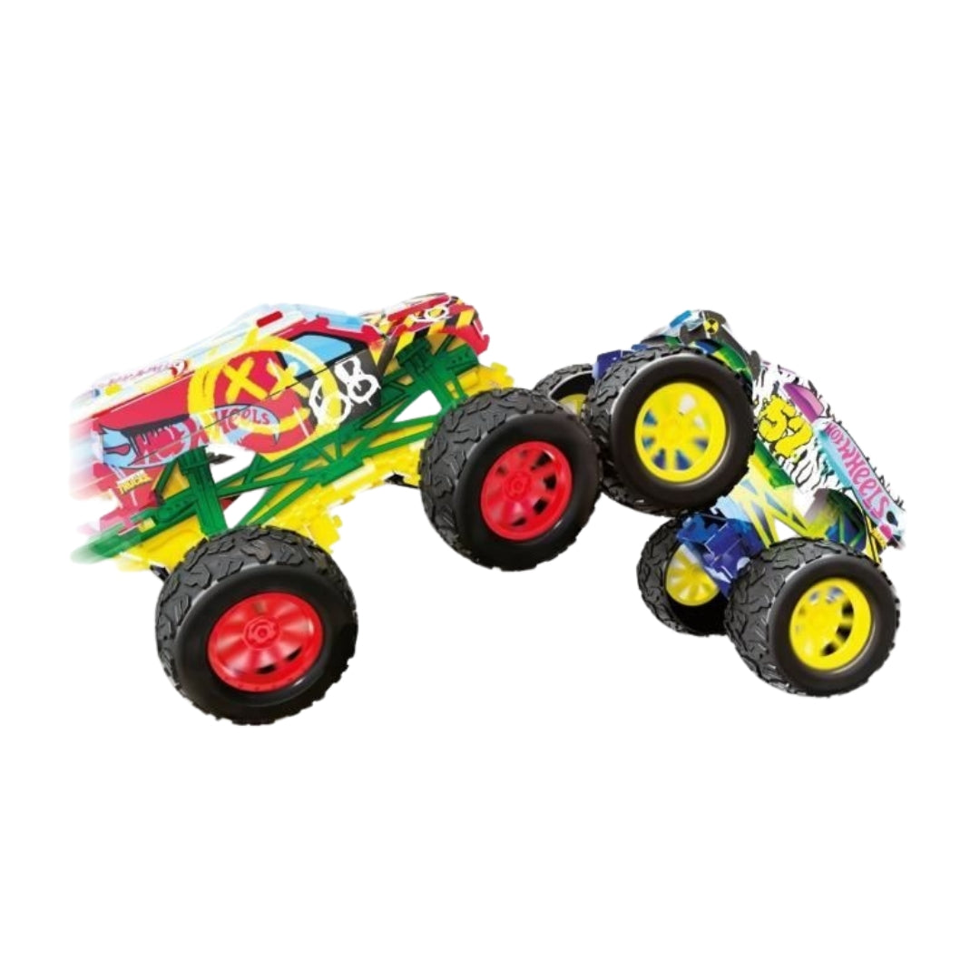 Hotwheels Monster Trucks Mega Vs Mini Monster Kit