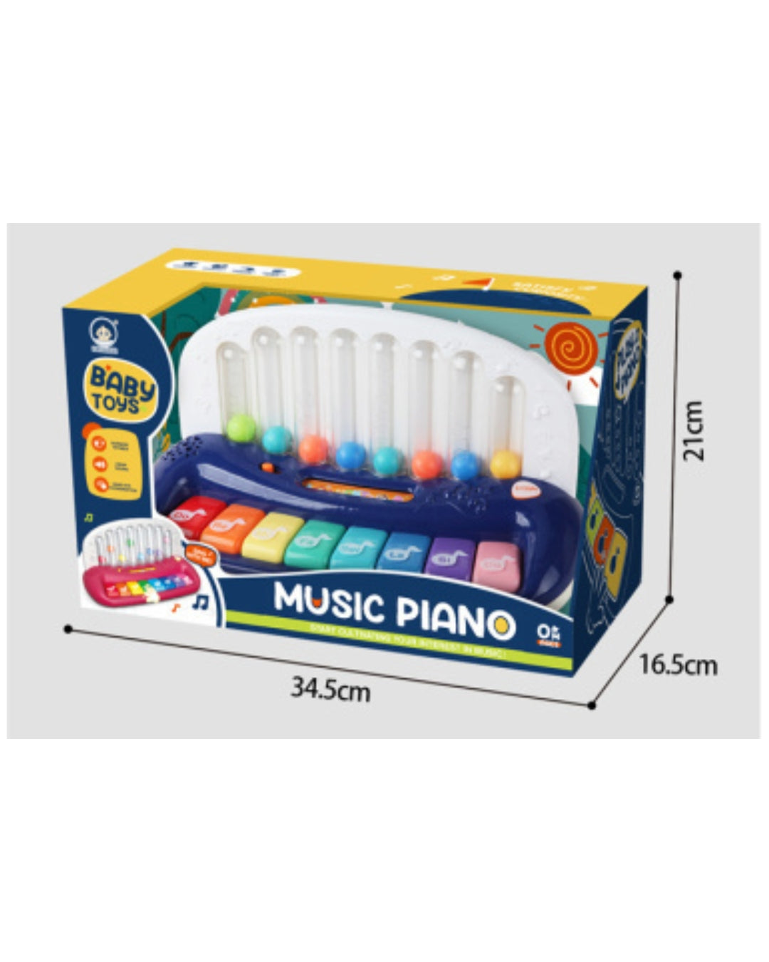 Baby Music Piano Toy (Assorted)