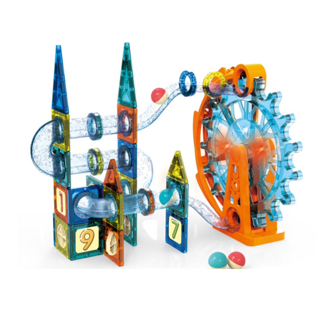 Magnetic Pipe Building Blocks (71 Pieces)