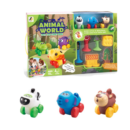 Animal World Carpet Set Car Game (Assorted)