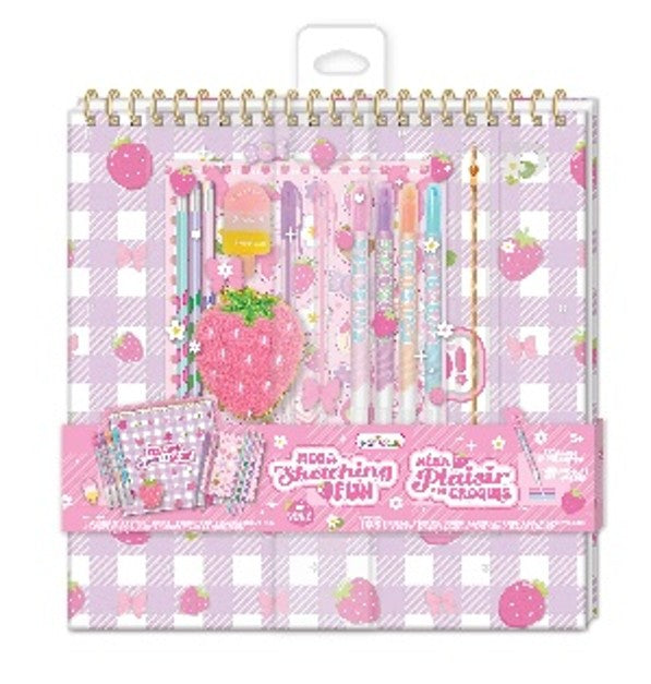 Creative Strawberry Drawing Set