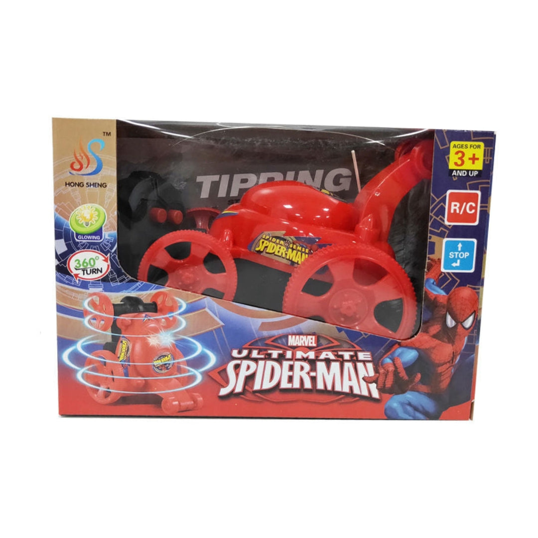 Spiderman Twister Car Rc Flip Flop Stunt Car