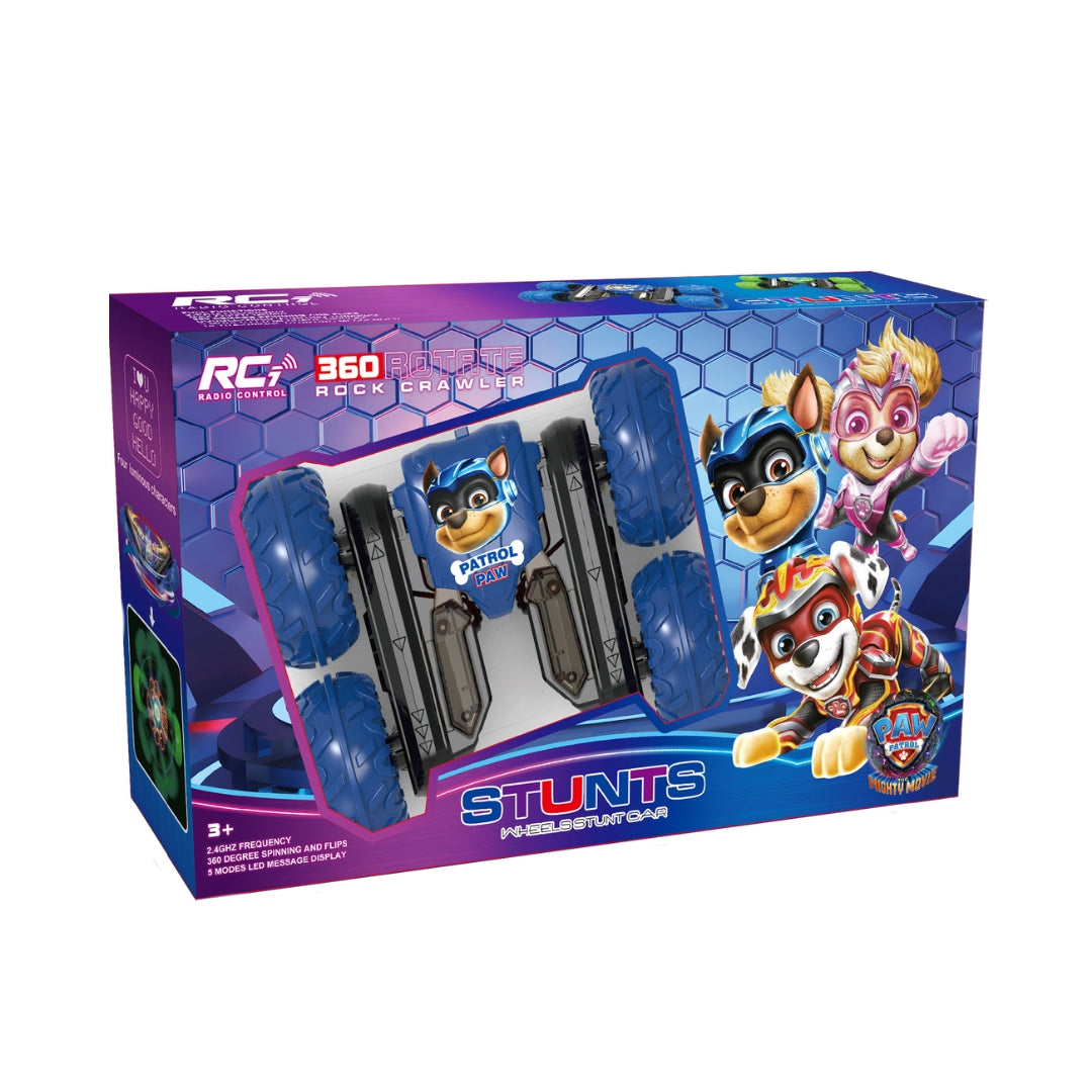 Paw Patrol Stunt 360 Rc Car (Assorted)