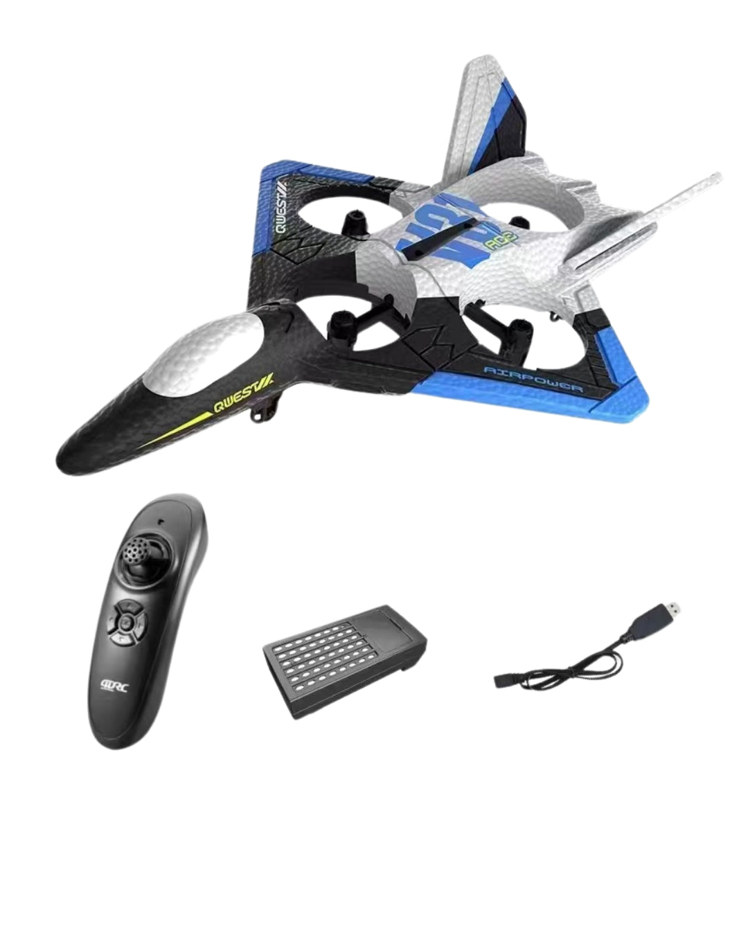 Rc Quest Airpower Drone (Assorted)
