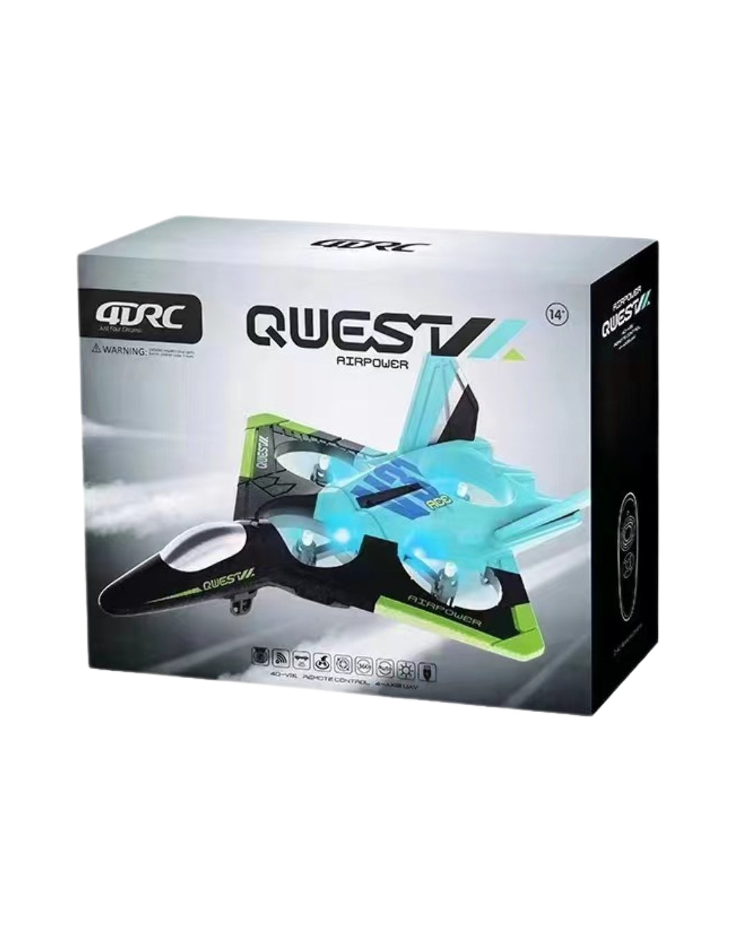 Rc Quest Airpower Drone (Assorted)