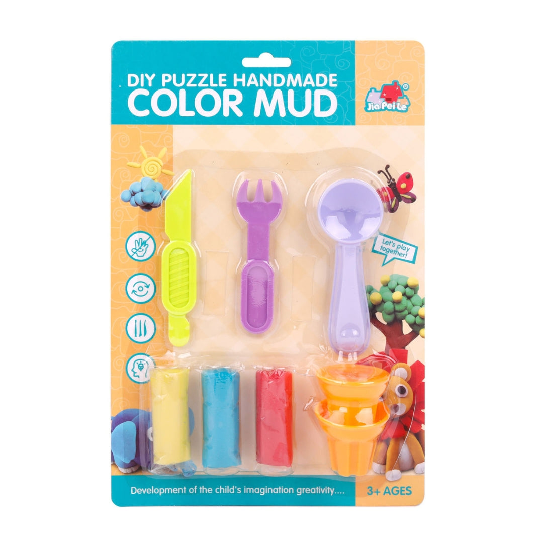 Diy Color Mud Animal Set (8 Pieces)