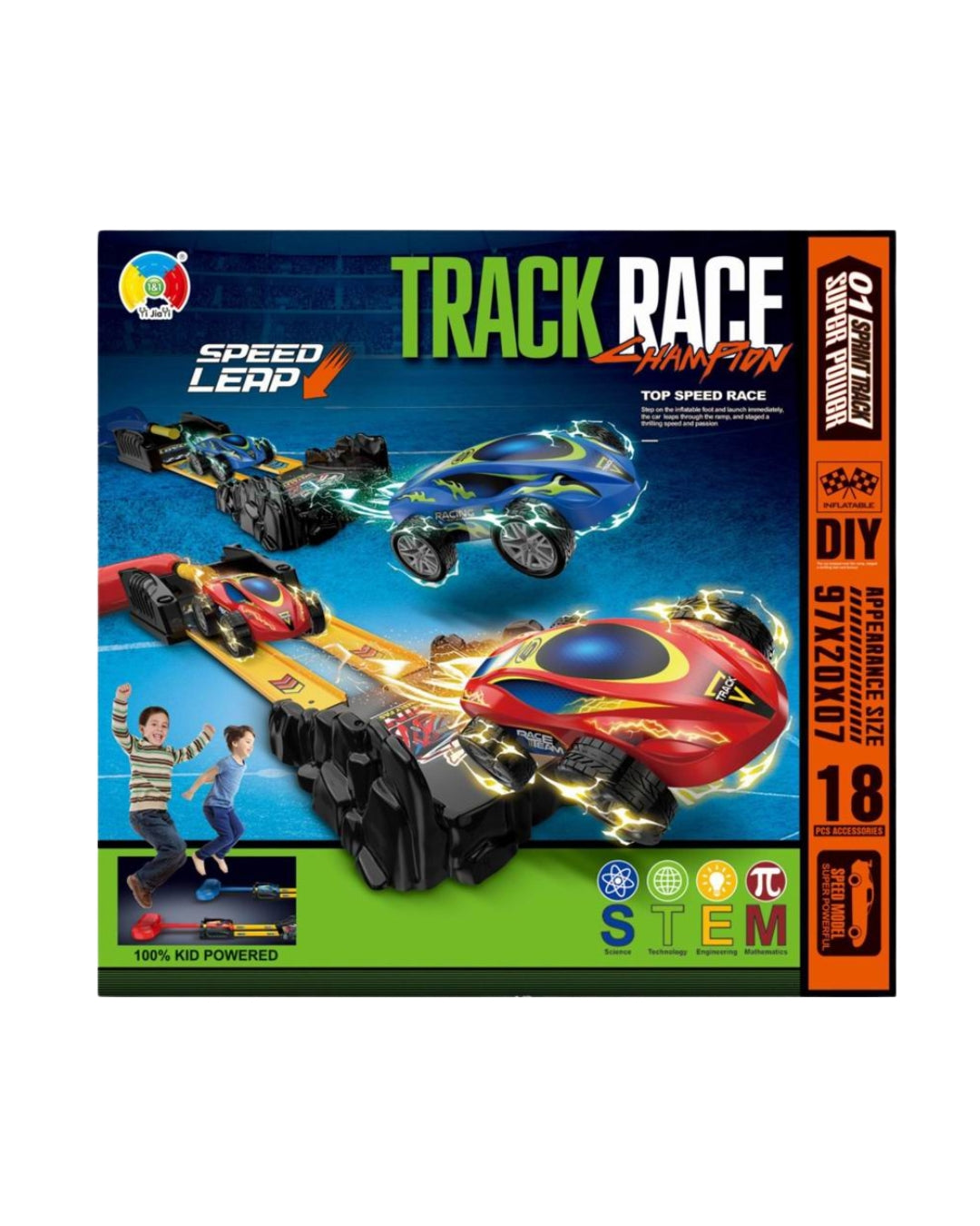 Track Race Champion