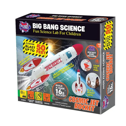 Big Bang Science Cosmic Jet Rocket