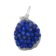 Black Cream Glass Marbles
