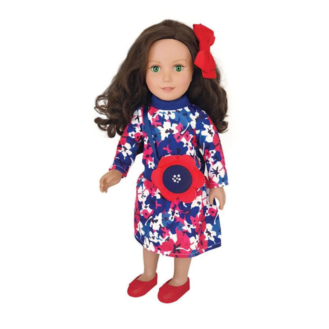 Hayati Girl Jeedah Doll Blooming Dress (18 Inch)